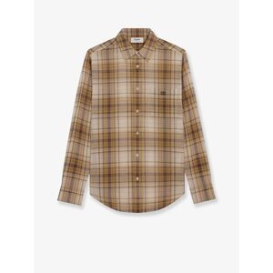 Celine Men Checked Cotton Shirt
